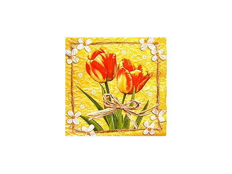 Serwetki Decoupage - Tulipany