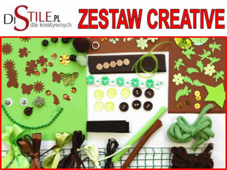 Czekolada i Pistacja - Zestaw Kreatywny