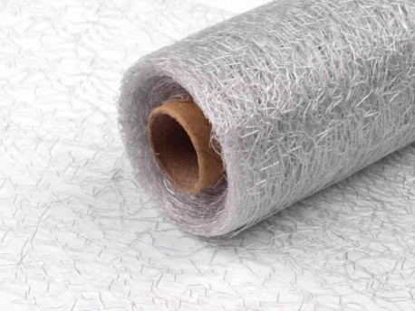 Pajęczynka - srebrna 15x25cm