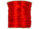 Wstążka satynowa 3mm rolka - czerwona