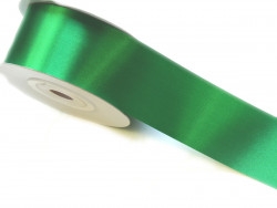 Wstążka satynowa 50mm - zielona