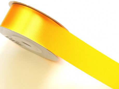 Wstążka satynowa 60mm - żółta
