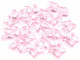 Koraliki motylki różowe jasne 15x18mm