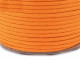 Sznurek poliestrowy 5mm - pomarańczowy 100m