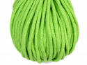 Sznurek bawełniany 5mm zielony jasny