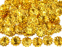 Cekiny kwiatki 22mm promienie złote