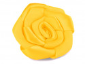 Róża satynowa 50mm żółta