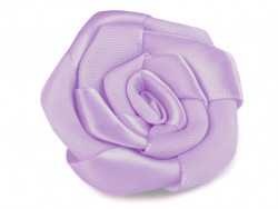 Róża satynowa 50mm fioletowa
