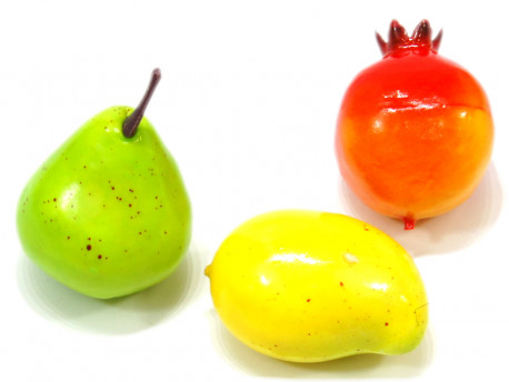 Owoce ozdobne (gruszka granat mango)