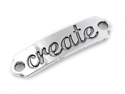 Ozdoba metalowa, łącznik CREATE