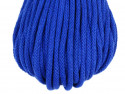Sznurek bawełniany 5mm niebieski chabrowy 50m
