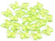 Koraliki motylki zielone 15x18mm