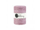 Sznurek bawełniany skręcany 5mm różowy brudny BOBBINY