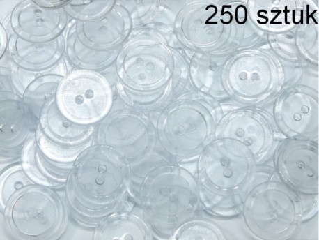 guziki 20mm plastikowe 250szt WYBÓR KOLORU