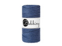 sznurek bawełniany 3mm niebieski jeansowy BOBBINY
