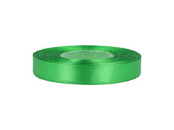 Wstążka satynowa 12mm - zielona