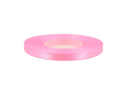 Wstążka satynowa 6mm - różowa intensywna