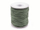 Guma okrągła 2mm zielona khaki