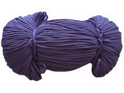 Sznurek poliestrowy 2mm fioletowy 100m