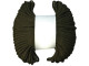 Sznurek poliestrowy dziany 4mm khaki 50m