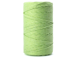 sznurek bawełniany 3mm zielony jasny 100m