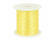 wstążka satynowa 3mm żółta rolka 91m
