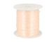wstążka satynowa 3mm beż morelowy rolka 91m