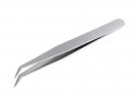 Pęseta metalowa 12,5cm zagięta