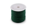 sznurek poliestrowy ok. 0,8mm zielony ciemny 75-90m